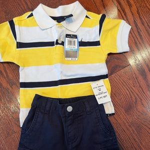 Nautica. Two piece boys set. Size 6 months. NWT